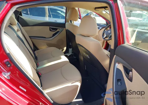 2013 Hyundai Elantra Gls from USA, damaged, VIN KMHDH4AE0DU945875